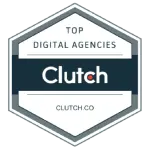 Clutch Top Digital Agencies badge