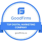 GoodFirms Top Digital Marketing Company badge
